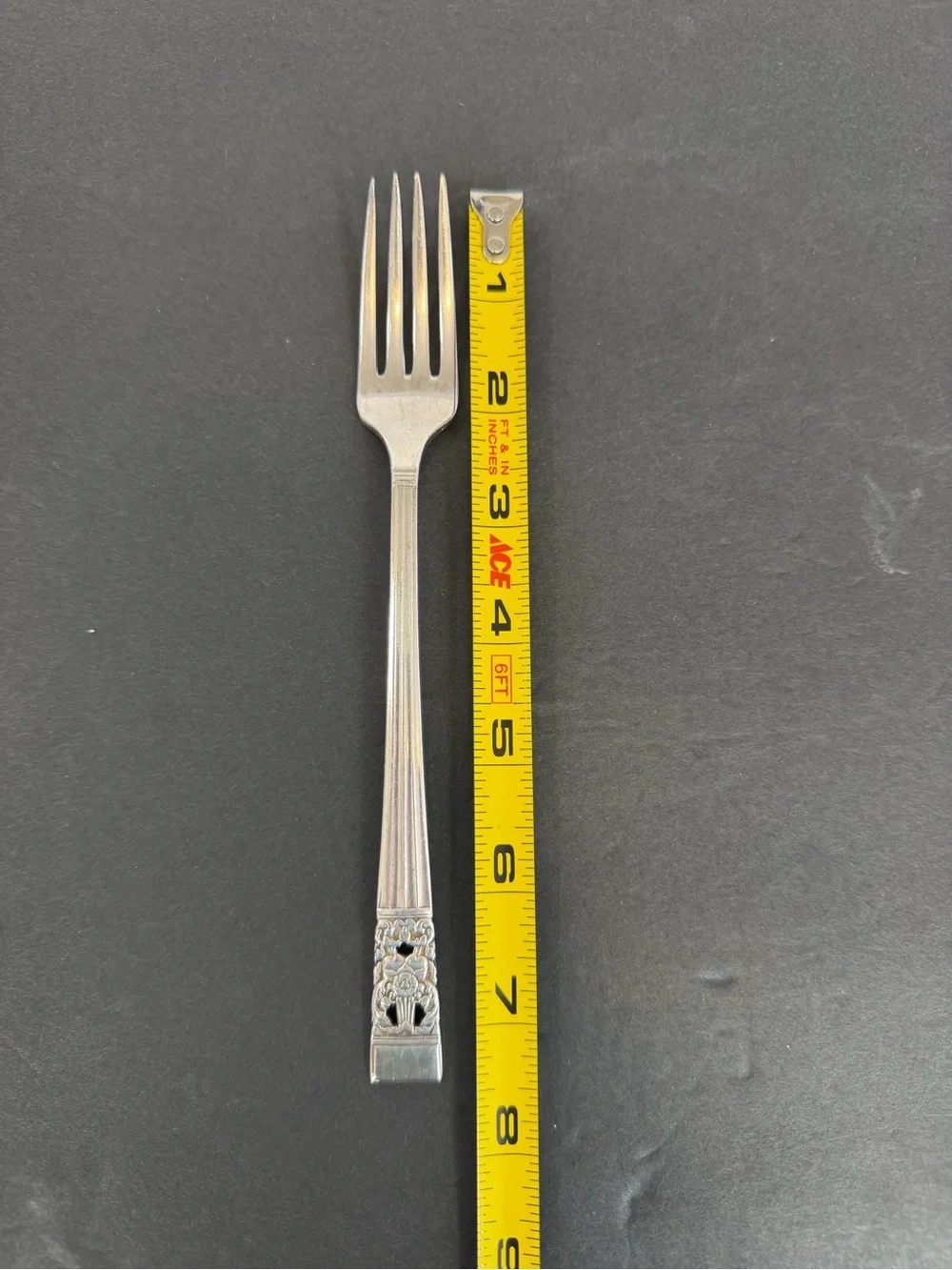 Community Plate Coronation Silverplate Dinner Forks Set of 8 Length 7.5